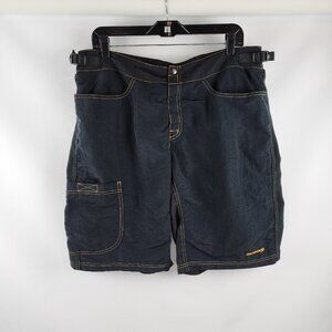 Sugoi Cycling Shorts Mens XL Black Lined Padded Biking Pockets Training Nylon